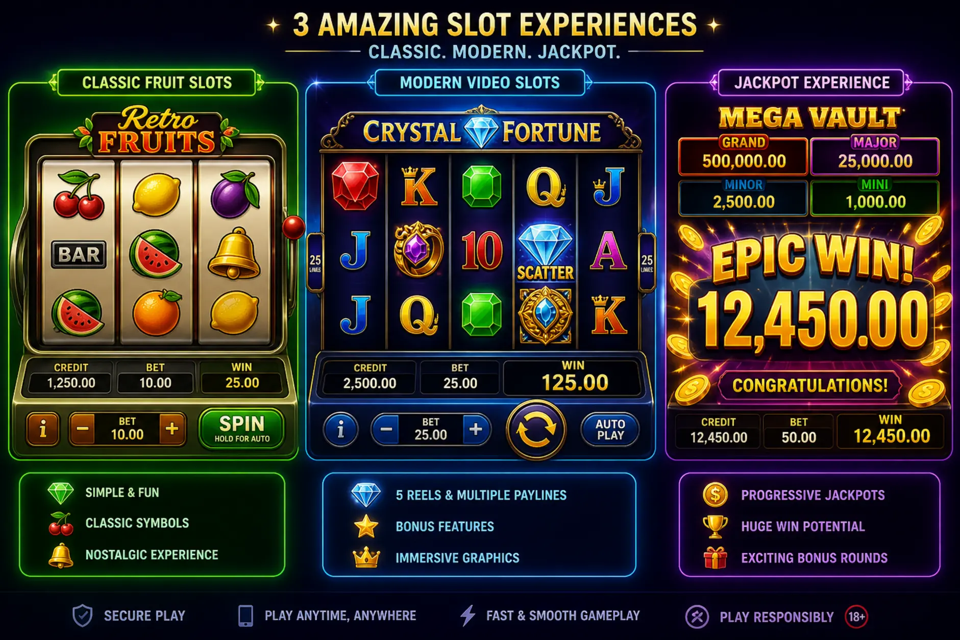 Różne typy automatów online Porównanie typów slotów online: klasyczny, wideo i jackpot