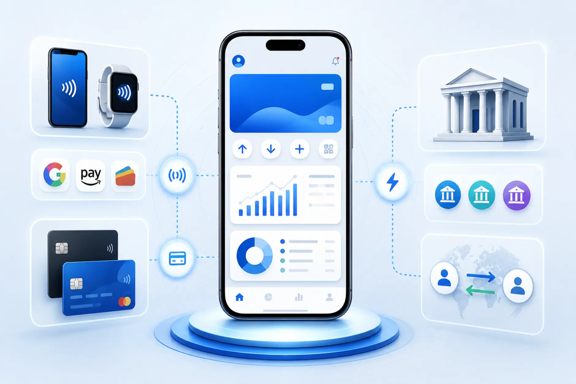 Porównanie mobilnych metod płatności online z wyróżnioną aplikacją fintech